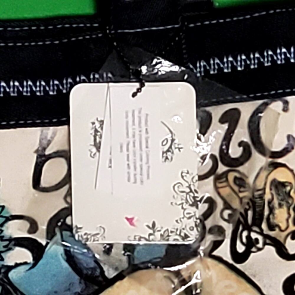 Loungefly Alice in Wonderland Canvas Tote & Wallet – OG Heart Logo 2010 NWT/NWOT - Picture 7 of 16